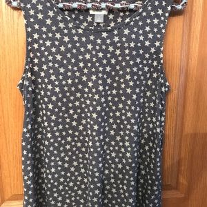 Old navy stars tank top